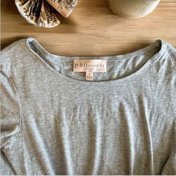 Philosophy Republic Anthropology  Long Sleeve Oversized Dress l Size S - Picture 5 of 6